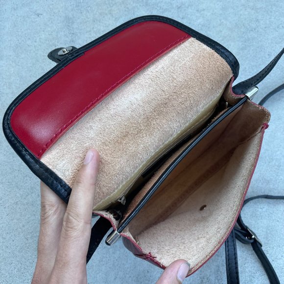 Vera Pelle Made in Italy - Genuine Leather Crossbody - Borse in Pelle - Picture 6 of 8